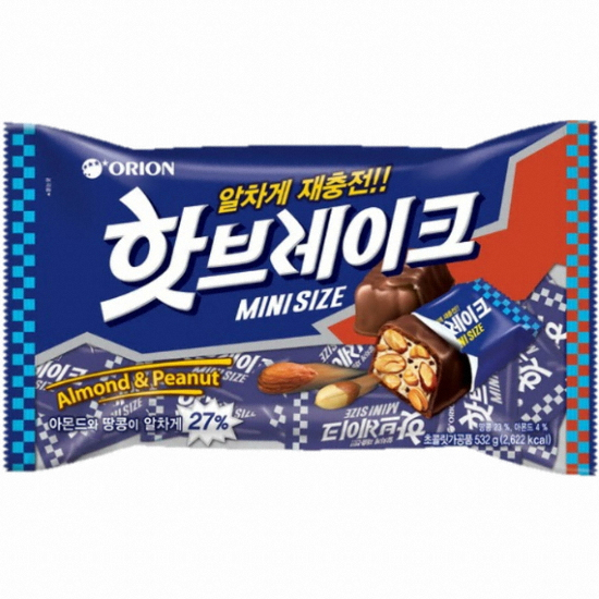 오리온  핫브레이크 미니 532g