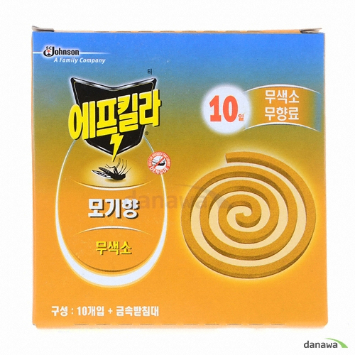 에프킬라 모기향 라벤더향 10개입