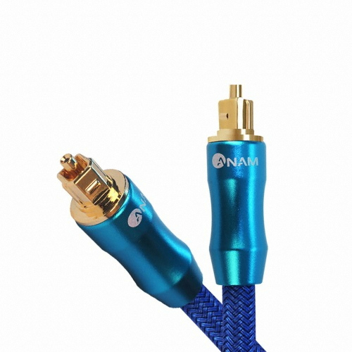 아남  7파이 골드메탈 오디오 광케이블