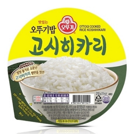  맛있는 오뚜기밥 고시히카리 210g[3개]