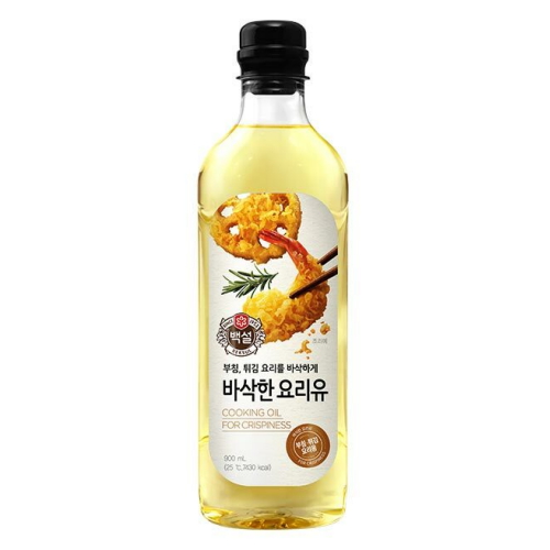 백설 바삭한 요리유 900ml