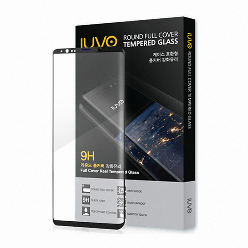 IUVO  갤럭시노트9 3D 풀커버 강화유리 보호필름