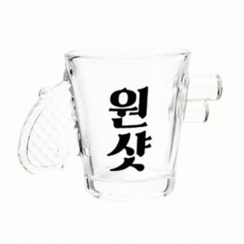 아트박스 소주잔 총모양 원샷