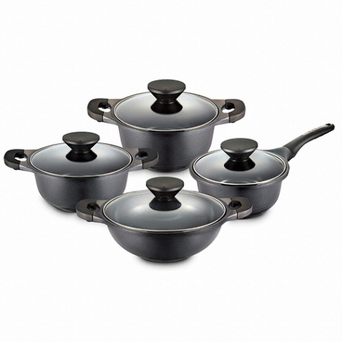 PN풍년  펄 블랙주물 IH 냄비 4종 (편수20+양수22,24+전골26)