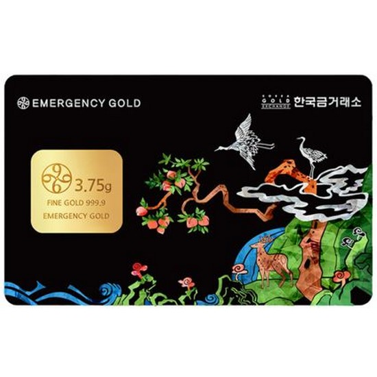 한국금거래소  비상금카드형 골드바 3.75g