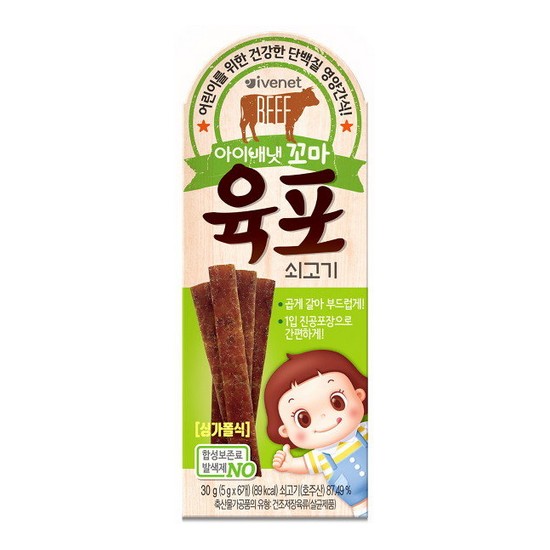 아이배냇 꼬마 육포 쇠고기 30g
