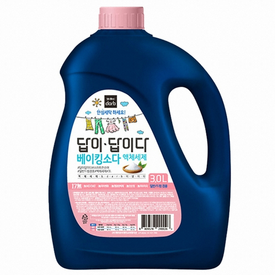  크린피아 답이답이다 베이킹소다 세탁세제 3L [1개]