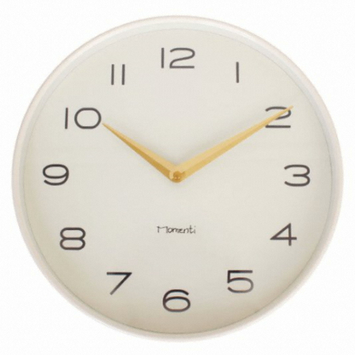포커시스  Momenti 모멘티 골드포인트 무소음 벽시계 MMT-212-IV-NB