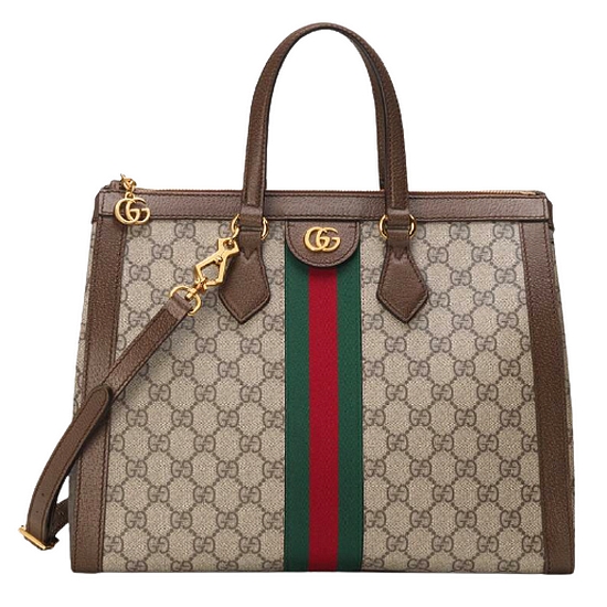 구찌 오피디아 GG 수프림 미디엄 토트백_524537 K05NB 8745