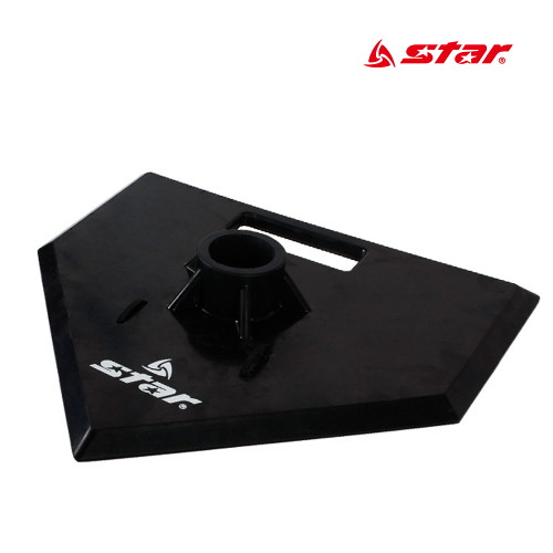 신신상사 스타스포츠 뉴 티볼 폴대 고무 베이스 WXK5003