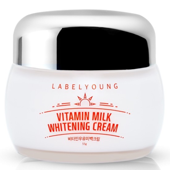 라벨영 쇼킹 비타민 우유 미백크림 55ml