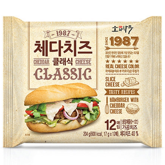 동원F&B 소와나무 체다치즈 클래식 204g