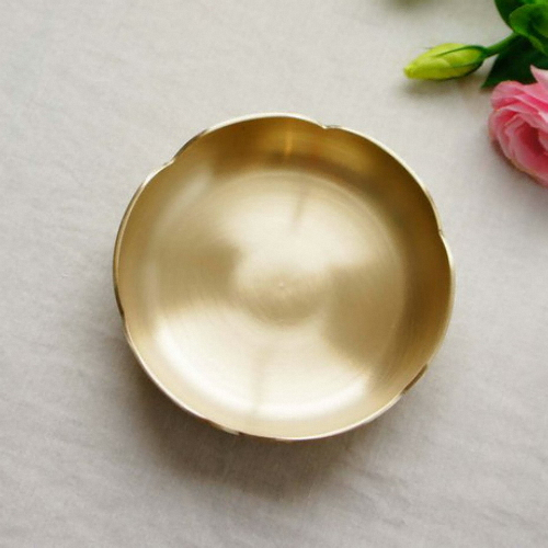 놋담 유기 봄꽃찬기(1호) 12cm