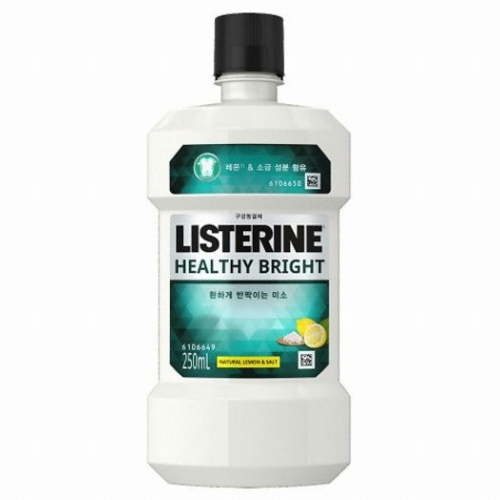 존슨앤존슨 리스테린 헬씨 브라이트 250ml