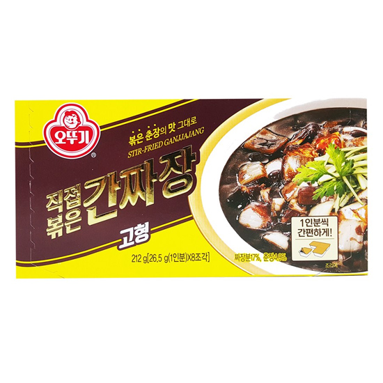 오뚜기  직접볶은 간짜장 고형 212g