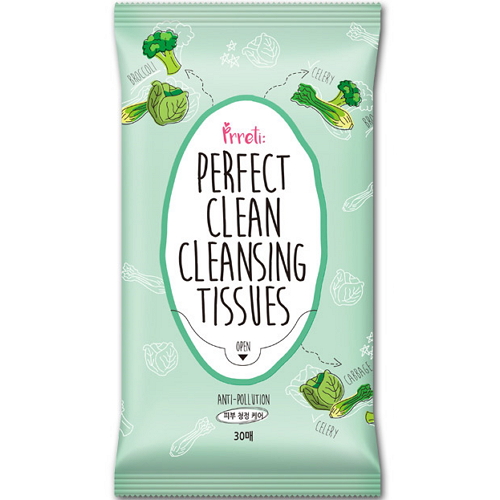 프레티 퍼펙트 클린 클렌징 티슈 30매