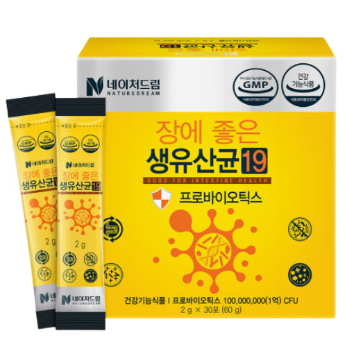 조아제약 장에 좋은 생유산균 12 2g 30포