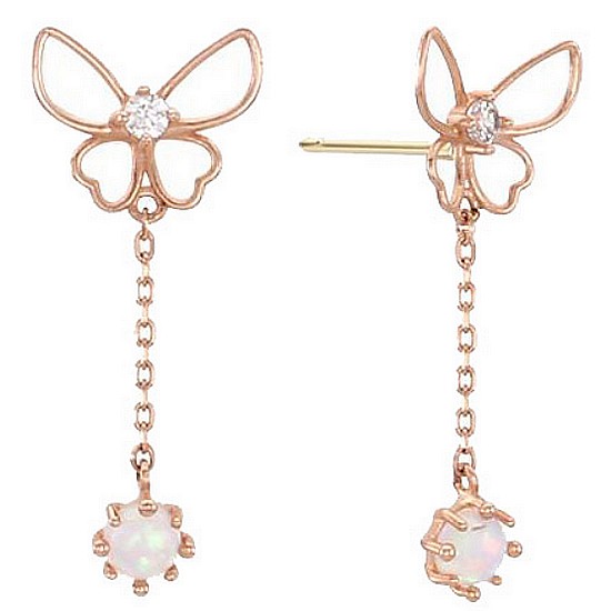 라디오사  14K 로이드 플라이 드롭 Gold 귀걸이 LPSK4001G