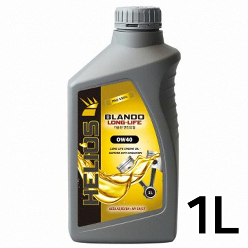 헬리우스  브랜도 롱라이프 0W40 1L