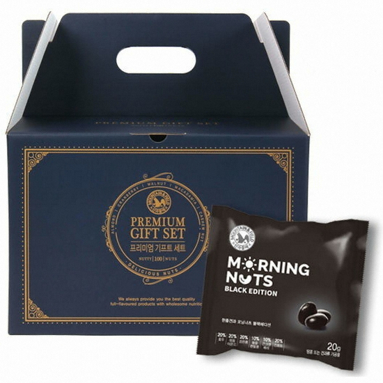 산과들에  모닝너츠 블랙에디션 선물세트 20g 100개입