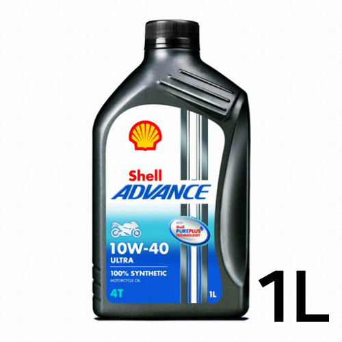 쉘  어드밴스 울트라 4T 10W40 1L