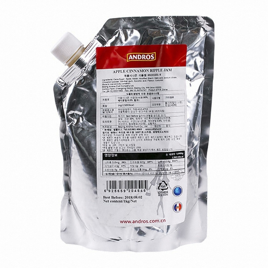앤드로스 애플시나몬 리플잼 1kg