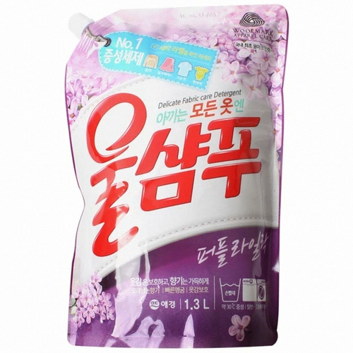 울샴푸 퍼플라일락 리필 1.3L