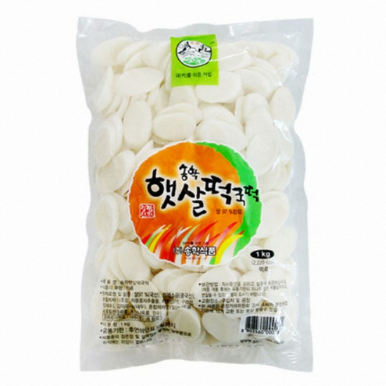 송학식품 햇살떡국 1kg X 10개입 BOX