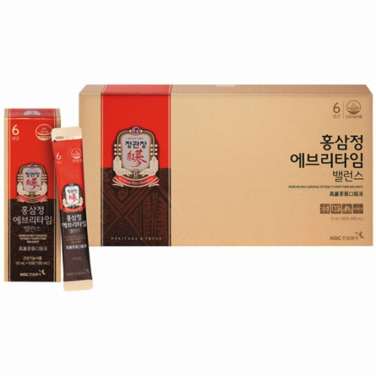 정관장 홍삼정 에브리타임 밸런스 10ml 60포