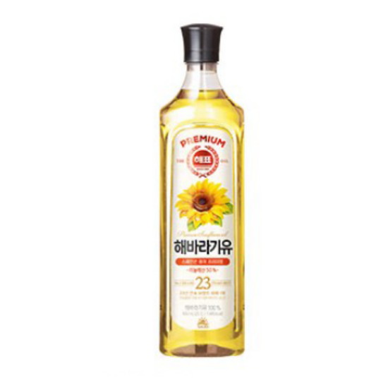 해표 해바라기유 900ml