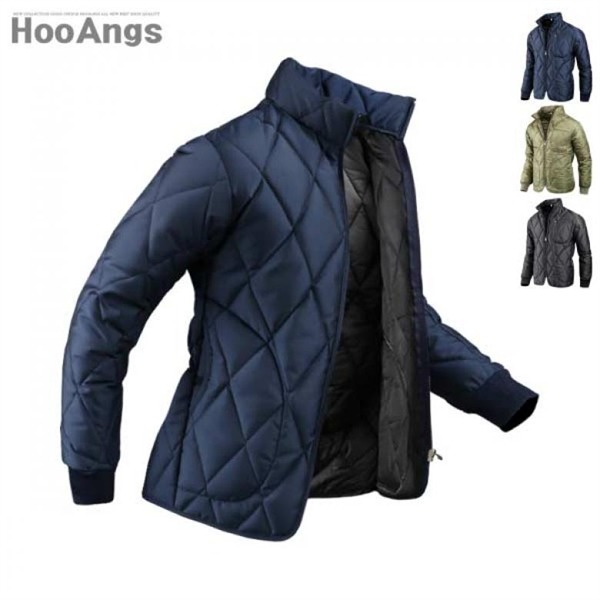 후앙스 남성 베이직 카라 깔깔이점퍼_SDPD4059