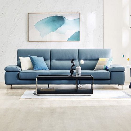 자코모 노바 천연가죽 소파 4인용