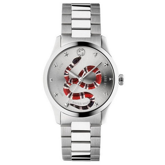 구찌 남녀공용 킹스네이크 시계_YA1264076