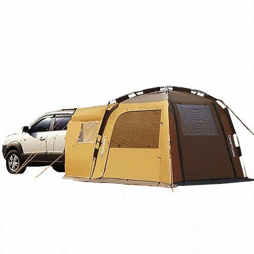 캠프타운  테일게이트 차량 연결 텐트