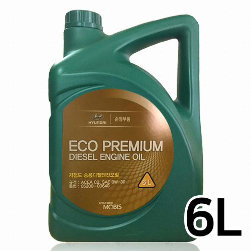 현대모비스  에코 프리미엄 디젤 0W30 6L