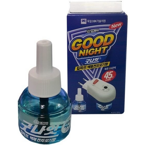 산도깨비 굿나잇 킬파프 액체 전자모기향 무향 교체용 45일