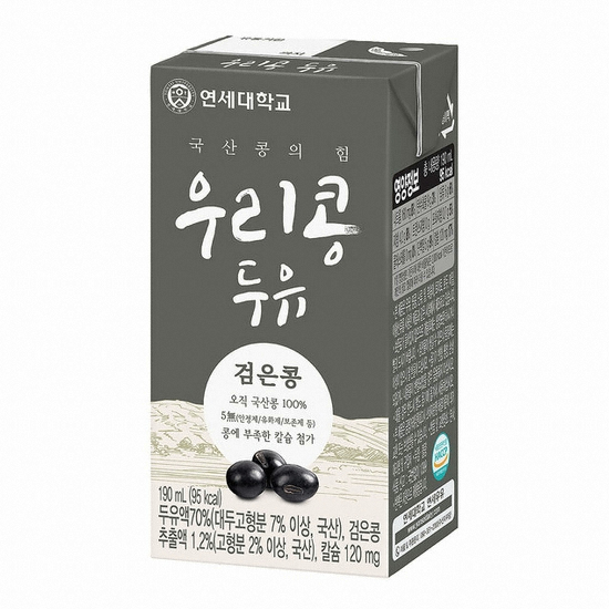 연세두유 우리콩 두유 검은콩 190ml