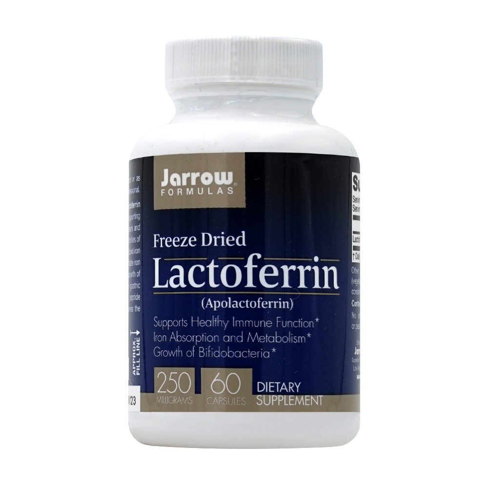자로우포뮬러스 락토페린 250mg 60캡슐