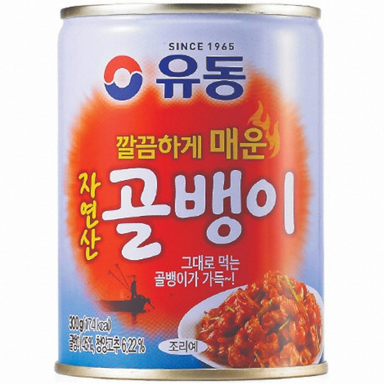 유성물산교역 유동 깔끔하게 매운 자연산 골뱅이 300g