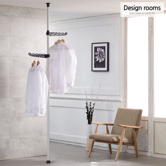 에브리데이컴퍼니  강력 고정식 폴행거 1단