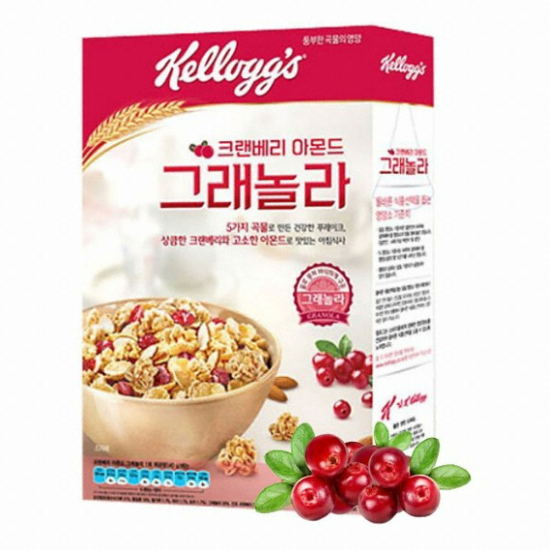 켈로그  크랜베리 아몬드 그래놀라 300g