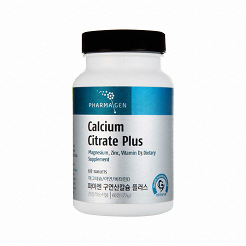 파마젠 구연산 칼슘 플러스 60정