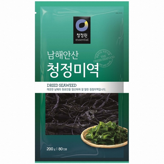 대상 청정원 남해안산 청정미역 200g