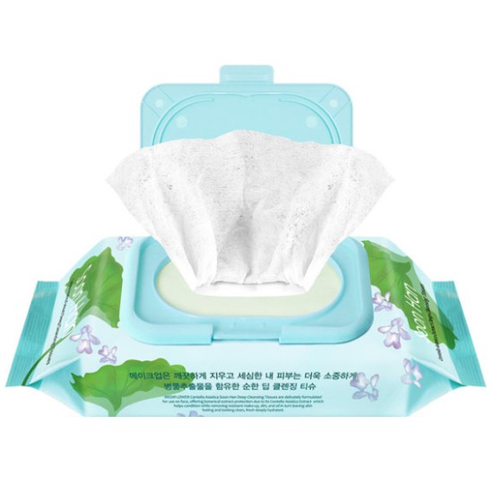 메디플라워 센텔라 순한 딥 클렌징 티슈 100매