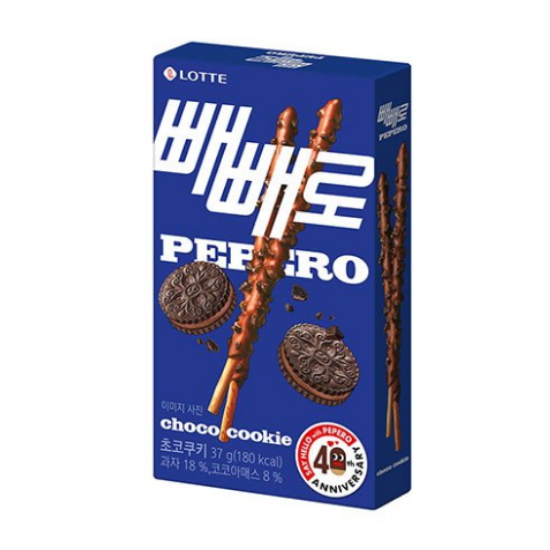 롯데제과  초코쿠키 빼빼로 37g