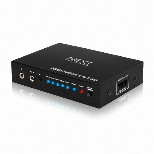 이지넷유비쿼터스 넥스트 5:1 HDMI 2.0 스위치 (NEXT-405SW4K60)