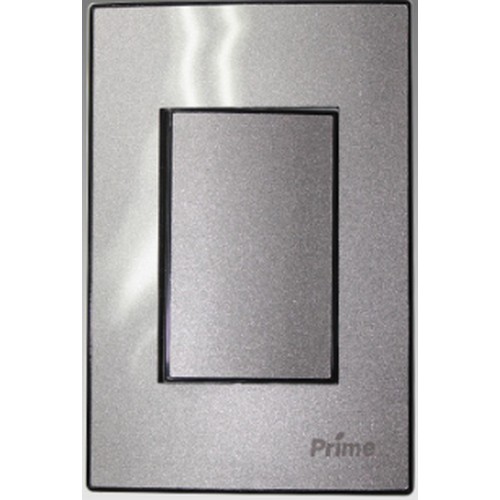 프라임  V5 1구 스위치 실버블랙테