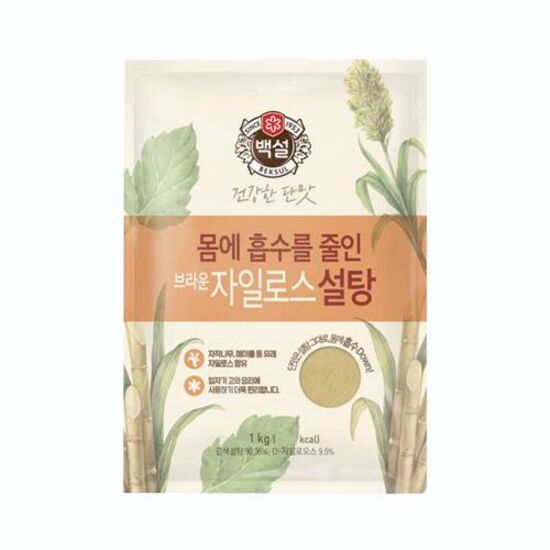 백설 브라운 자일로스 설탕 1kg