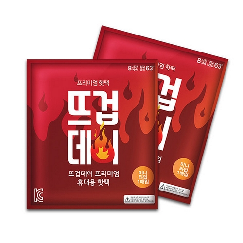 더나은  뜨겁데이 미니 붙이는 핫팩 22g
