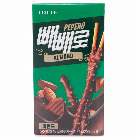 롯데제과  아몬드 빼빼로 37g
